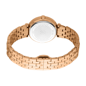 Buy Shop Just Cavalli Chiarezza Snake Core Rose Gold Dial Rose Gold Steel Strap Watch for Women - RC5L078M0045 USA Online