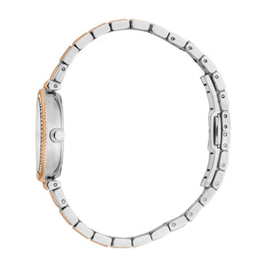 Buy Shop Just Cavalli Chiarezza Snake Core Silver Dial Two Tone Steel Strap Watch for Women - RC5L078M0075 USA Online