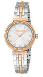 Buy Shop Just Cavalli Chiarezza Snake Core Silver Dial Two Tone Steel Strap Watch for Women - RC5L078M0075 USA Online
