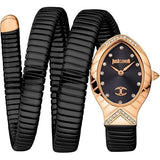Buy Shop Just Cavalli Classico Lungo Black Dial Black Steel Strap Watch for Women - JC1L248M0085 USA Online