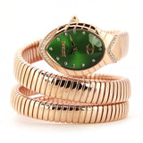 Buy Shop Just Cavalli Classico Lungo Green Dial Rose Gold Steel Strap Watch for Women - JC1L248M0045 USA Online