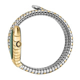 Buy Shop Just Cavalli Classico Lungo Green Dial Two Tone Steel Strap Watch for Women - JC1L248M0065 USA Online