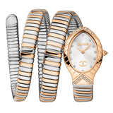 Buy Shop Just Cavalli Classico Lungo White Dial Two Tone Steel Strap Watch for Women - JC1L248M0075 USA Online