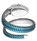 Buy Shop Just Cavalli Cosenza Blue Dial Two Tone Steel Strap Watch for Women - JC1L251M0015 USA Online
