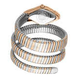 Buy Shop Just Cavalli Cristallo Silver Dial Two Tone Steel Strap Watch for Women - JC1L307M0065 USA Online