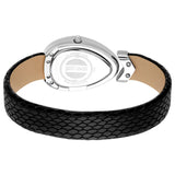 Buy Shop Just Cavalli Diversa Snake Silver Dial Black Leather Strap Watch for Women - JC1L321L0015 USA Online