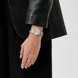 Buy Shop Just Cavalli Donna Glam Silver Dial Silver Steel Strap Watch for Women - RC5L098M0015 USA Online