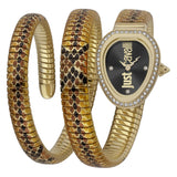 Buy Shop Just Cavalli Doppio Black Dial Multicolor Steel Strap Watch for Women - JC1L163M0065 USA Online