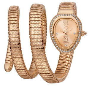 Buy Shop Just Cavalli Doppio Rose Gold Dial Rose Gold Steel Strap Watch for Women - JC1L163M0035 USA Online