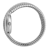 Buy Shop Just Cavalli Doppio Silver Dial Silver Steel Strap Watch for Women - JC1L163M0015 USA Online