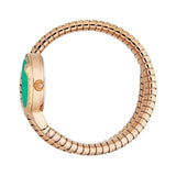 Buy Shop Just Cavalli Enchanting Green Dial Rose Gold Steel Strap Watch for Women - JC1L301M0055 USA Online
