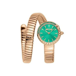 Buy Shop Just Cavalli Enchanting Green Dial Rose Gold Steel Strap Watch for Women - JC1L301M0055 USA Online
