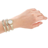 Buy Shop Just Cavalli Enchanting Mother of Pearl Dial Two Tone Steel Strap Watch for Women - JC1L302M0055 USA Online