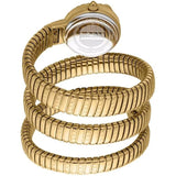 Buy Shop Just Cavalli Enchanting Red Dial Gold Steel Strap Watch for Women - JC1L302M0035 USA Online