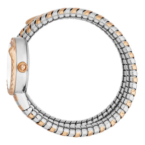 Buy Shop Just Cavalli Enchanting Silver Dial Two Tone Steel Strap Watch for Women - JC1L302M0065 USA Online