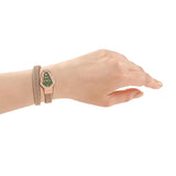 Buy Shop Just Cavalli Fiamma Green Dial Rose Gold Steel Strap Watch for Women - JC1L426M0045 USA Online