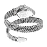 Buy Shop Just Cavalli Fiamma Silver Dial Silver Steel Strap Watch for Women - JC1L426M0015 USA Online