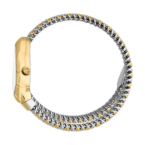 Buy Shop Just Cavalli Fiamma Silver Dial Two Tone Steel Strap Watch for Women - JC1L426M0055 USA Online