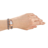 Buy Shop Just Cavalli Fiamma Silver Dial Two Tone Steel Strap Watch for Women - JC1L426M0065 USA Online