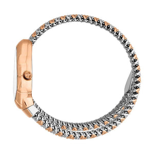 Buy Shop Just Cavalli Fiamma Silver Dial Two Tone Steel Strap Watch for Women - JC1L426M0065 USA Online