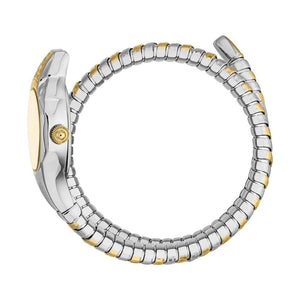 Buy Shop Just Cavalli Fiore Gold Dial Two Tone Steel Strap Watch for Women - JC1L354M0055 USA Online