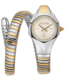 Buy Shop Just Cavalli Fiore Gold Dial Two Tone Steel Strap Watch for Women - JC1L354M0055 USA Online