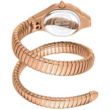 Buy Shop Just Cavalli Fiore Silver Dial Rose Gold Steel Strap Watch for Women - JC1L354M0045 USA Online