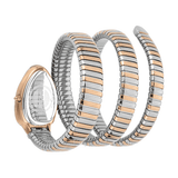 Buy Shop Just Cavalli Glam Evo 4 Blue Dial Two Tone Steel Strap Watch for Women - JC1L209M0085 USA Online