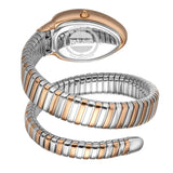 Buy Shop Just Cavalli Glam Evo 4 Blue Dial Two Tone Steel Strap Watch for Women - JC1L229M0085 USA Online