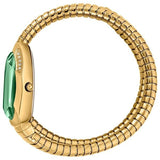 Buy Shop Just Cavalli Glam Evo 4 Green Dial Gold Steel Strap Watch for Women - JC1L209M0045 USA Online