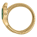 Buy Shop Just Cavalli Glam Evo 4 Green Dial Gold Steel Strap Watch for Women - JC1L229M0035 USA Online