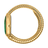 Buy Shop Just Cavalli Glam Evo 4 Green Dial Gold Steel Strap Watch for Women - JC1L229M0035 USA Online