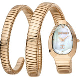 Buy Shop Just Cavalli Glam Evo 4 Mother of Pearl Dial Rose Gold Steel Strap Watch for Women - JC1L209M0055 USA Online