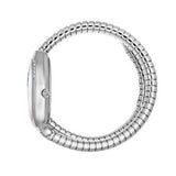 Buy Shop Just Cavalli Glam Evo 4 Mother of Pearl Dial Silver Steel Strap Watch for Women - JC1L229M0015 USA Online