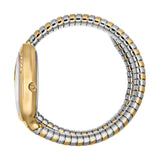 Buy Shop Just Cavalli Glam Evo 4 Mother of Pearl White Dial Two Tone Steel Strap Watch for Women - JC1L229M0065 USA Online