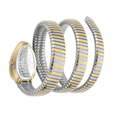 Buy Shop Just Cavalli Glam Evo 4 White Dial Two Tone Steel Strap Watch for Women - JC1L209M0065 USA Online