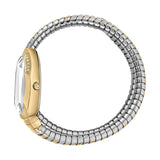 Buy Shop Just Cavalli Glam Evo 4 White Dial Two Tone Steel Strap Watch for Women - JC1L209M0065 USA Online