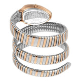 Buy Shop Just Cavalli Glam Evo 4 White Dial Two Tone Steel Strap Watch for Women - JC1L209M0075 USA Online