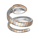 Buy Shop Just Cavalli Glam Evo 4 White Dial Two Tone Steel Strap Watch for Women - JC1L229M0075 USA Online