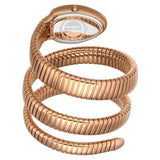 Buy Shop Just Cavalli Glam Evo 5 Green Dial Rose Gold Steel Strap Watch for Women - JC1L228M0055 USA Online