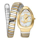 Buy Shop Just Cavalli Glam Evo 5 Mother of Pearl Dial Two Tone Steel Strap Watch for Women - JC1L227M0065 USA Online