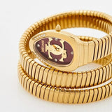 Buy Shop Just Cavalli Glam Evo 5 Red Dial Gold Steel Strap Watch for Women - JC1L228M0045 USA Online