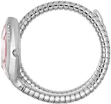 Buy Shop Just Cavalli Glam Evo 8 Pink Dial Silver Steel Strap Watch for Women - JC1L225M0015 USA Online