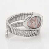 Buy Shop Just Cavalli Glam Evo 8 Pink Dial Silver Steel Strap Watch for Women - JC1L225M0015 USA Online