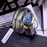 Buy Shop Just Cavalli Glam Evo 9 Blue Dial Two Tone Steel Strap Watch for Women - JC1L224M0075 USA Online