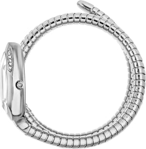 Buy Shop Just Cavalli Glam Evo 9 Silver Dial Silver Steel Strap Watch for Women - JC1L224M0015 USA Online