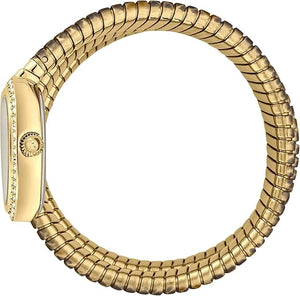 Buy Shop Just Cavalli Glam Snake Gold Dial Multicolor Steel Strap Watch for Women - JC1L163M0255 USA Online