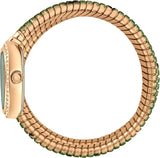 Buy Shop Just Cavalli Glam Snake Green Dial Multicolor Steel Strap Watch for Women - JC1L163M0265 USA Online