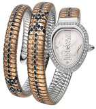 Buy Shop Just Cavalli Glam Snake White Dial Multicolor Steel Strap Watch for Women - JC1L163M0215 USA Online