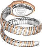 Buy Shop Just Cavalli Taglio Red Dial Two Tone Steel Strap Watch for Women - JC1L225M0105 USA Online